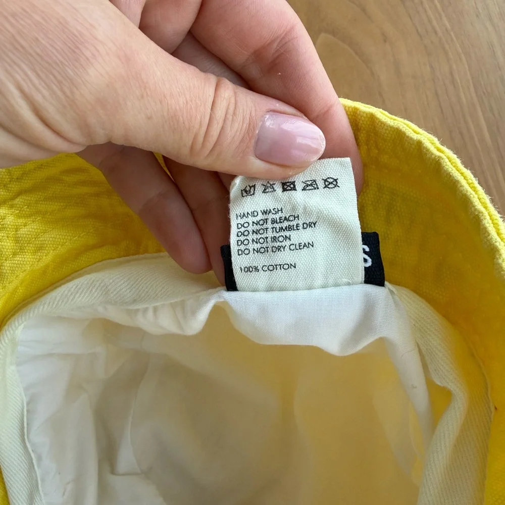 Jacquemus Sunny Yellow Cotton Bucket Hat - Picture 7 of 11